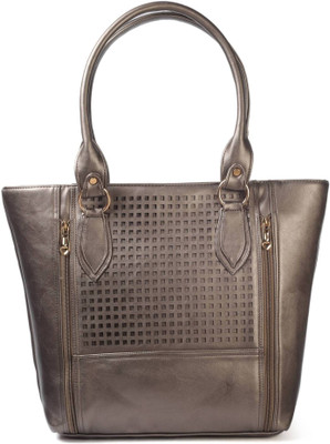 Bagwati Designs Shoulder Bag(Grey, Silver)