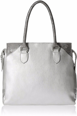 Baggit Hand-held Bag(Silver)