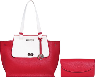 Flying Berry Hand-held Bag(Red, White)