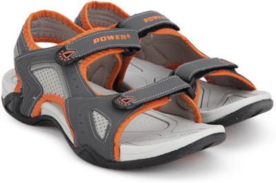 Power Boys Velcro Sports Sandals(Orange