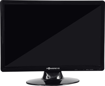 POWEREYE 17.1 inch WXGA LED Backlit Monitor(PE171LMW), Black