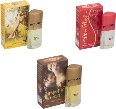My Tunes Afreen-Attar Rose-Romantic moment Eau de Toilette - 60 ml(For Men & Women)
My Tunes Afreen-Attar Rose-Romantic moment Eau de Toilette - 60 ml(For Men & Women)