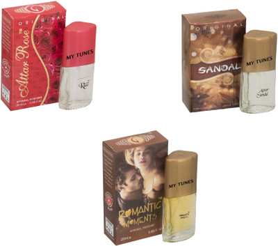 My Tunes Attar Rose-Romantic moment-Sandel Eau de Toilette - 60 ml(For Men & Women)
My Tunes Attar Rose-Romantic moment-Sandel Eau de Toilette - 60 ml(For Men & Women)