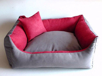 petitude pet store RPG039 L Pet Bed(Pink & Grey)