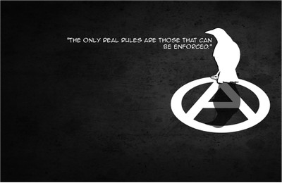 The Only Real Rules Are Those That Can Be Enforced - Motivational Poster (18 inch x 12 inch) Paper Print(12 inch X 18 inch, Rolled)
The Only Real Rules Are Those That Can Be Enforced - Motivational Poster (18 inch x 12 inch) Paper Print(12 inch X 18 inch, Rolled)