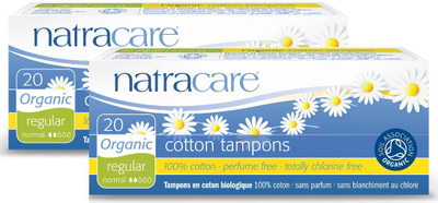 Natracare Organic Cotton Regular Tampons(Pack of 40)
Natracare Organic Cotton Regular Tampons(Pack of 40)