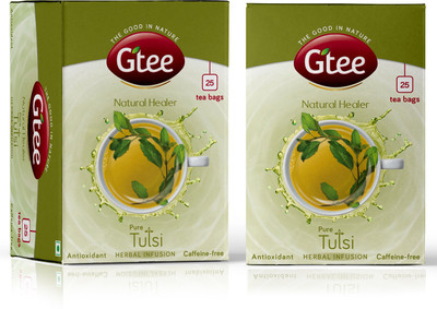GTEE GTEE Tulsi Tea Bags (25 Tea bags X 2PACKS) Tulsi Herbal Infusion Bags Box(50 Bags) 
GTEE GTEE Tulsi Tea Bags (25 Tea bags X 2PACKS) Tulsi Herbal Infusion Bags Box(50 Bags)
