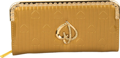 NIHAR Casual Yellow Clutch