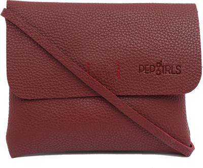 Pepgirls Girls Casual Maroon Leatherette Sling Bag
Pepgirls Girls Casual Maroon Leatherette Sling Bag