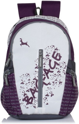 Bag-Age White Gold 30 L Backpack(Purple)
