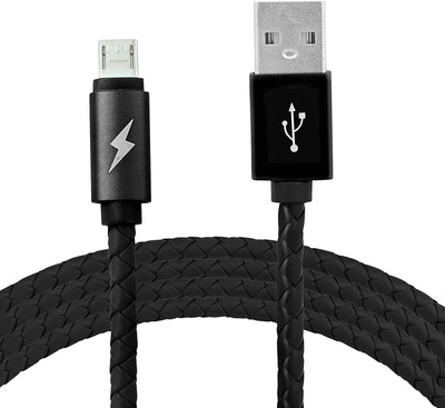 Parallel Universe PVC-V8-RUB-BK2 USB Cable(Black)