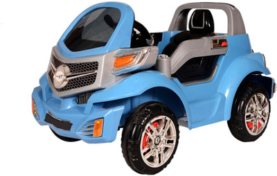 Toyhouse Smart Rechargeable Car Battery Operated Ride On(Black), Multicolor