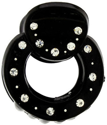Anuradha Art Jewellery BF-774 Hair Claw(Black)