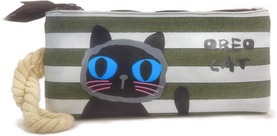 Maurya Pustak Bhawan Oreo Cat Pencil Pouch Olive Green Strip NA Art Artificial Leather Pencil Box(Set of 1, Dark Green)
Maurya Pustak Bhawan Oreo Cat Pencil Pouch Olive Green Strip NA Art Artificial Leather Pencil Box(Set of 1, Dark Green)