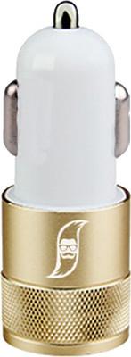 SmartSmith 3.1 Amp Turbo Car Charger(Gold), Golden