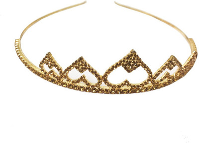 AccessHer Studded Golden Metal Crown for Girls and Women Hair Band Hair Band(Gold)
AccessHer Studded Golden Metal Crown for Girls and Women Hair Band Hair Band(Gold)