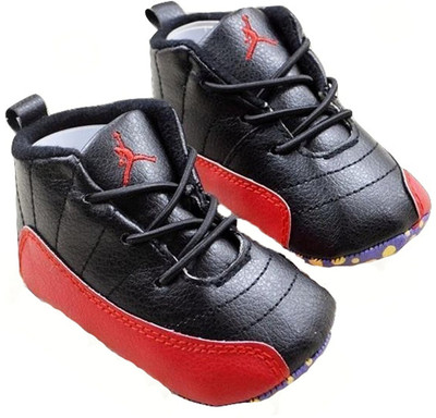 Baby Bucket Boys Slip on Walking Shoes(Black