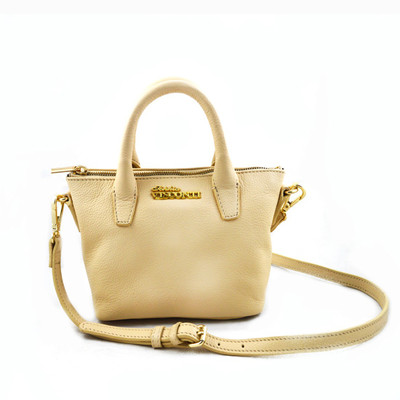 Sophia visconti Girls Casual White Genuine Leather Sling Bag