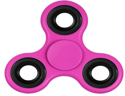 Gitz Hand Spinner, EDC Spinner Fidget Toys, tri-spinner fidget, and Ultra Speed - Hybrid Ceramic Bearing(Pink)