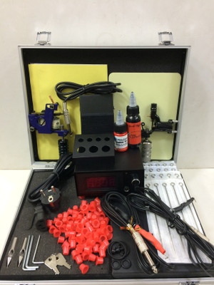Mumbai Tattoo Basic Rotary&Coil Machine Kit Permanent Tattoo Kit