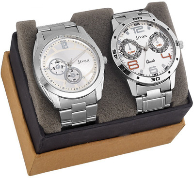 Jivaa JV-5526 Merveilleux Rouge Watch - For Men