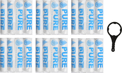 Pure 10” Spun candle 5 Micron 24 pcs with Spanner for water purifier Solid Filter Cartridge(5, Pack of 21)
Pure 10” Spun candle 5 Micron 24 pcs with Spanner for water purifier Solid Filter Cartridge(5, Pack of 21)