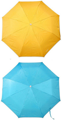 Bizarro.in 3 Fold Set of 2 Plain Office Men::Women_386 Umbrella(Turquoise Blue, Yellow)
Bizarro.in 3 Fold Set of 2 Plain Office Men::Women_386 Umbrella(Turquoise Blue, Yellow)
