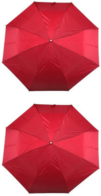 Bizarro.in 3 Fold Set of 2 Plain Office Men::Women_169 Umbrella(Maroon, Maroon)
Bizarro.in 3 Fold Set of 2 Plain Office Men::Women_169 Umbrella(Maroon, Maroon)