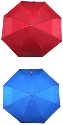 Bizarro.in 3 Fold Set of 2 Plain Office Men::Women_69 Umbrella(Blue, Maroon)
Bizarro.in 3 Fold Set of 2 Plain Office Men::Women_69 Umbrella(Blue, Maroon)