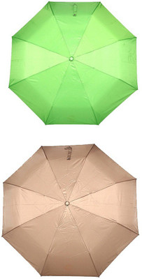 Bizarro.in 3 Fold Set of 2 Plain Office Men::Women_35 Umbrella(Beige, Green)
Bizarro.in 3 Fold Set of 2 Plain Office Men::Women_35 Umbrella(Beige, Green)