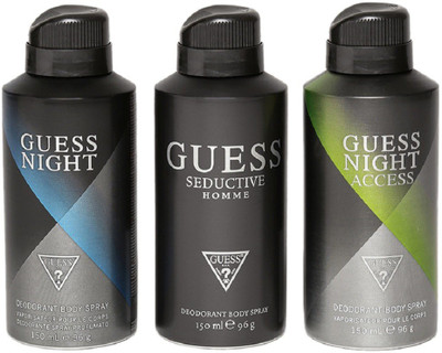 Guess S Homme Night Access Night Combo Set(Set of 3)