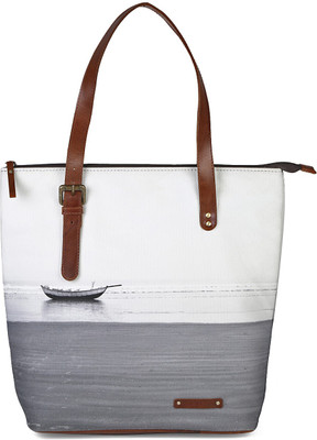 Kantha Tote(Grey)