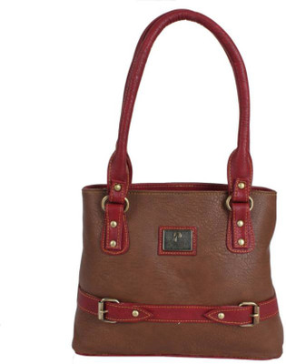V Fashion Hand-held Bag(Maroon)