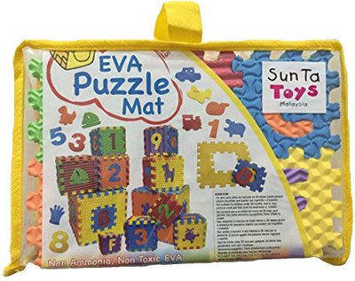 kidoz kingdom SUN TA TOYS EVA PUZZLE MAT(Multicolor)