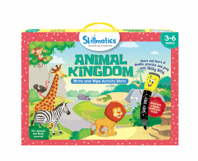 Skillmatics Animal Kingdom 3-6 Years(Multicolor) 
Skillmatics Animal Kingdom 3-6 Years(Multicolor)
