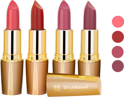 Rythmx Superme Creamy Matte Lipstick Combo Set Of 4 Pcs 34(Brown, Pink, Red, Purple, Orange, 16 g)
Rythmx Superme Creamy Matte Lipstick Combo Set Of 4 Pcs 34(Brown, Pink, Red, Purple, Orange, 16 g)