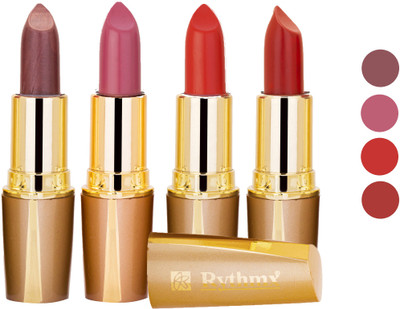 Rythmx Superme Creamy Matte Lipstick Combo Set Of 4 Pcs 17(Brown, Pink, Red, Purple, Orange, 16 g)
Rythmx Superme Creamy Matte Lipstick Combo Set Of 4 Pcs 17(Brown, Pink, Red, Purple, Orange, 16 g)