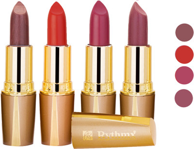 Rythmx Superme Creamy Matte Lipstick Combo Set Of 4 Pcs 22(Brown, Pink, Red, Purple, Orange, 16 g)
Rythmx Superme Creamy Matte Lipstick Combo Set Of 4 Pcs 22(Brown, Pink, Red, Purple, Orange, 16 g)