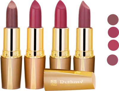 Rythmx Superme Creamy Matte Lipstick Combo Set Of 4 Pcs 25(Brown, Pink, Red, Purple, Orange, 16 g)
Rythmx Superme Creamy Matte Lipstick Combo Set Of 4 Pcs 25(Brown, Pink, Red, Purple, Orange, 16 g)