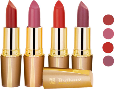 Rythmx Superme Creamy Matte Lipstick Combo Set Of 4 Pcs 40(Brown, Pink, Red, Purple, Orange, 16 g)
Rythmx Superme Creamy Matte Lipstick Combo Set Of 4 Pcs 40(Brown, Pink, Red, Purple, Orange, 16 g)