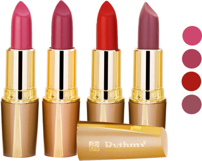 Rythmx Superme Creamy Matte Lipstick Combo Set Of 4 Pcs 49(Brown, Pink, Red, Purple, Orange, 16 g)
Rythmx Superme Creamy Matte Lipstick Combo Set Of 4 Pcs 49(Brown, Pink, Red, Purple, Orange, 16 g)