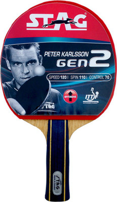 Stag Peter Karlsson gen Ii With Deluxe Case Table Tennis Racquet Red, Black Table Tennis Racquet(192 g), Black;red
Stag Peter Karlsson gen Ii With Deluxe Case Table Tennis Racquet Red, Black Table Tennis Racquet(192 g), Black;red