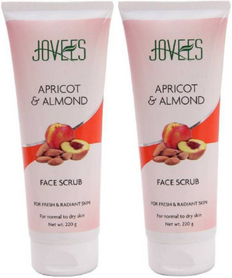 Jovees apricot and almond face Scrub(440 ml)