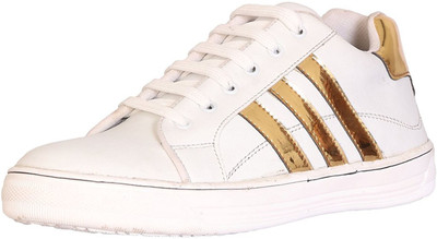 SAUNTER Saunter Men's White and Golden Casual Outdoor Sneaker (Size ) Sneakers For Men(White
SAUNTER Saunter Men's White and Golden Casual Outdoor Sneaker (Size ) Sneakers For Men(White