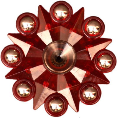 Montez 8 Ball Fidget Hand Spinner Toy(Red)