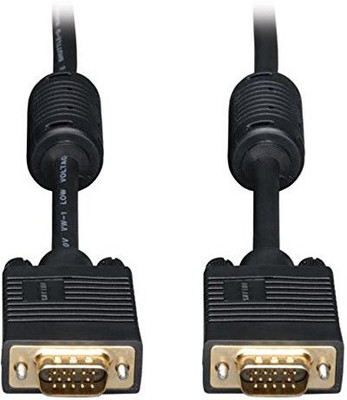 C&E TV-out Cable 15 Feet, VGA Male to Female Extension Cable with Ferrites, Black(Black, For Xbox)
C&E TV-out Cable 15 Feet, VGA Male to Female Extension Cable with Ferrites, Black(Black, For Xbox)