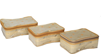Kuber Industries " Jewellery Kit, Multi Purpose Kit, Make Up kit,Cosmetic Organiser,Travelling Kit Gift Set of 3 Pcs Makeup Vanity Box(Gold)
Kuber Industries " Jewellery Kit, Multi Purpose Kit, Make Up kit,Cosmetic Organiser,Travelling Kit Gift Set of 3 Pcs Makeup Vanity Box(Gold)