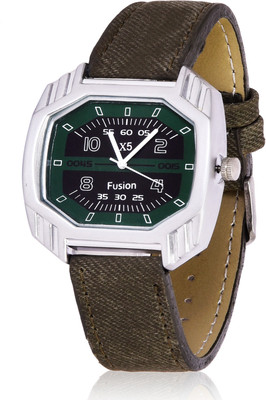 X5 Fusion GREEN_SQUARE Watch - For Men
