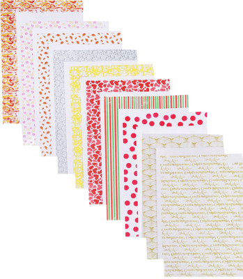 Vardhman Choclate transfer sheets for cake, chocolate, idlis, dhokla decoration , size 18 cm x 28 cm, pack of 10
Vardhman Choclate transfer sheets for cake, chocolate, idlis, dhokla decoration , size 18 cm x 28 cm, pack of 10