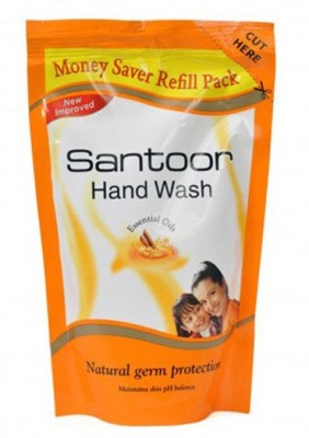 Santoor Essential Oils Hand Wash Refill(180 ml, Pouch)